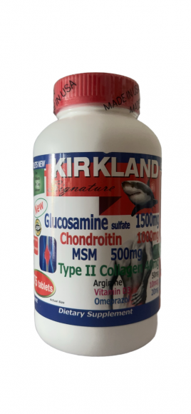 Глюкозамин Kirkland 1500 мг из Вьетнама