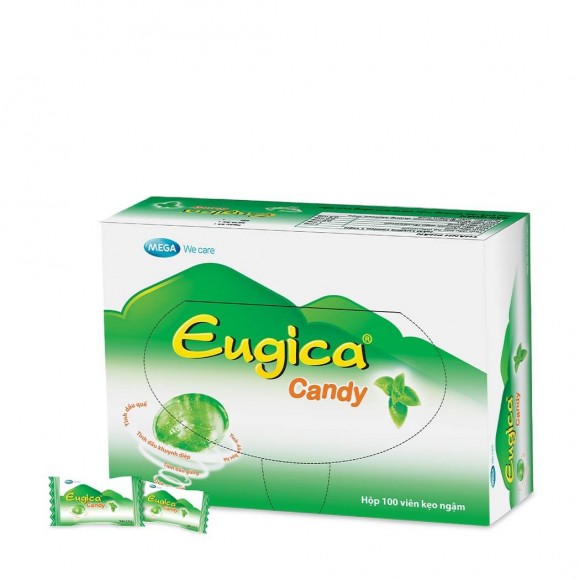 Леденцы от кашля Eugica Candy 100 шт. из Вьетнама