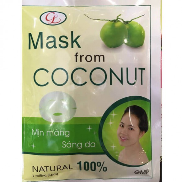 Коллагеновая маска с кокосовым молоком из Вьетнама