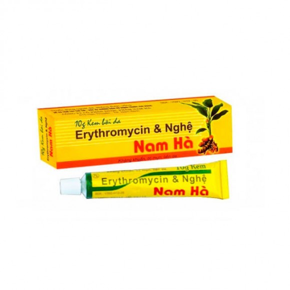 Эффективная мазь против прыщей Erythromycin + Nghe, 10 г из Вьетнама